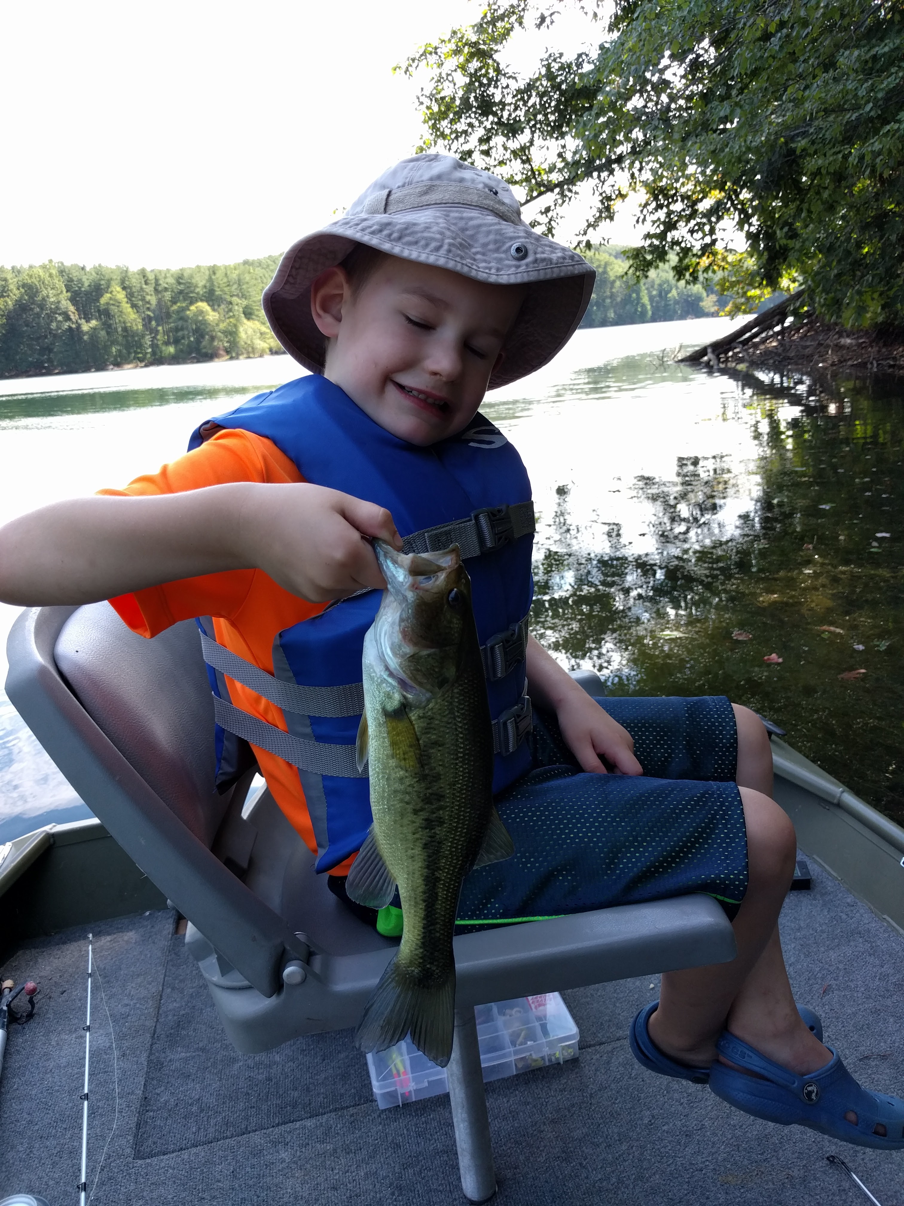 He&rsquo;s got the Fishing Bug